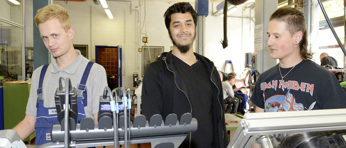 Migration, Lehrlinge, ÜBA, ÜLU, Werkstatt, Ausbildung