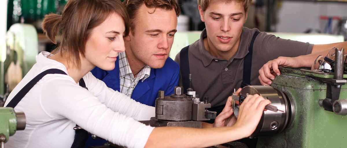 Lehrlinge, Meister, Ausbildung, Azubi