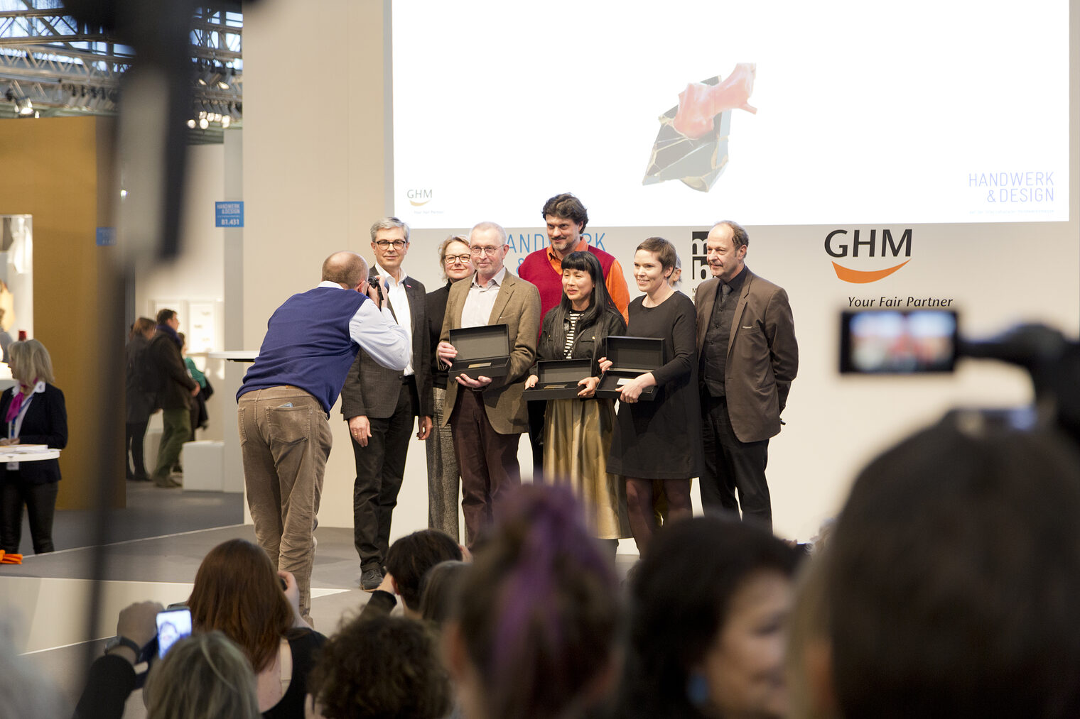 Herbert Hofmann Preisverleihung 2018,Sonderschau Schmuck Internationale Handwerksmesse München 2018 Herbert Hofmann Preisverleihung 2018,Sonderschau Schmuck Internationale Handwerksmesse München 2018