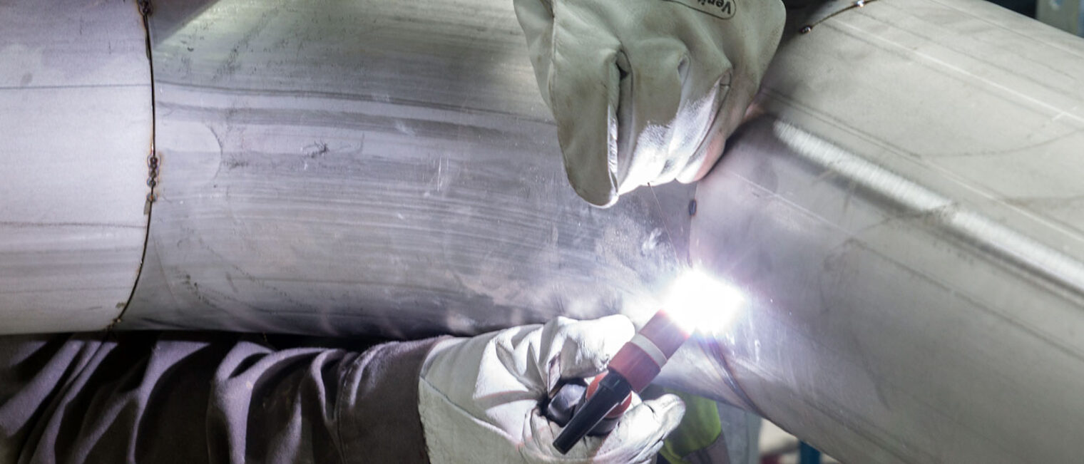 Handschuh Arbeitssicherheit Schweißen Rohr Anlagenmechaniker/-in für Sanitär-, Heizungs- und Klimatechnik Hand