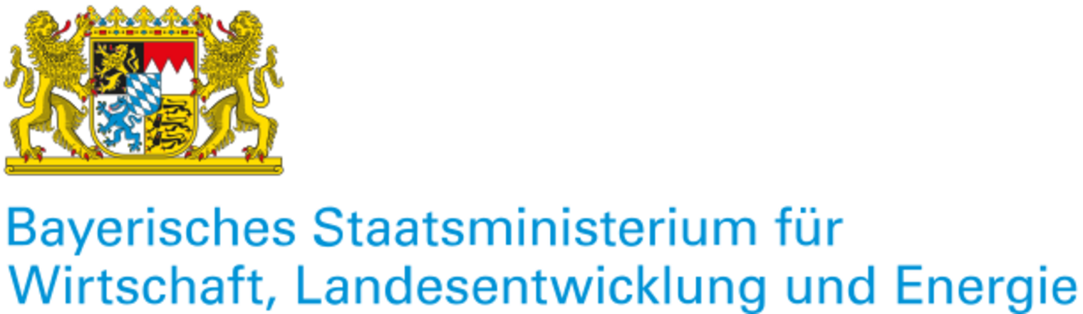 Bayerisches Staatsministerium für Wirtschaft, Landesentwicklung und Energie Logo (transparent)