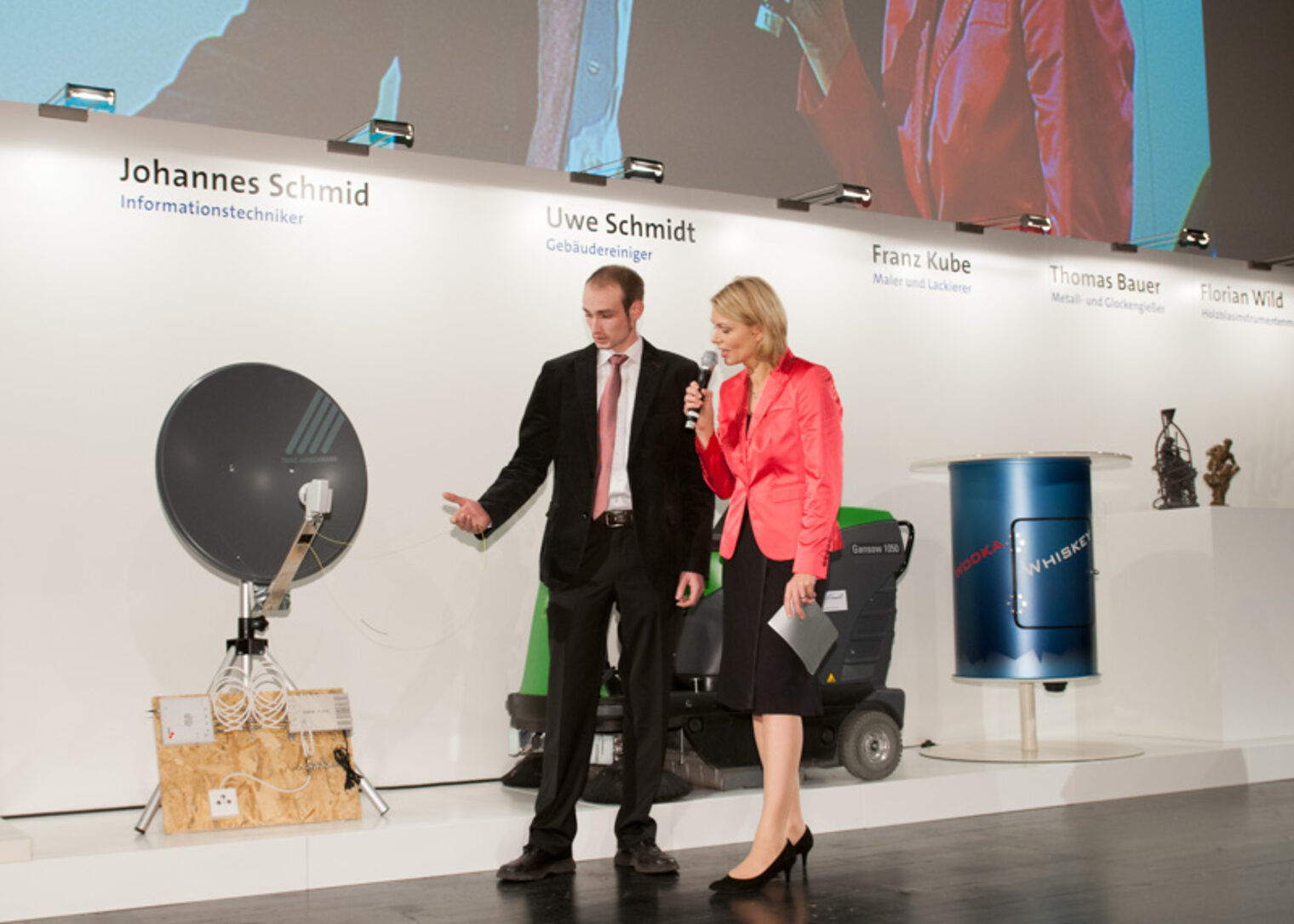 Die Jahresbestmeister auf der Meisterfeier 2012 der Handwerkskammer für München und Oberbayern.