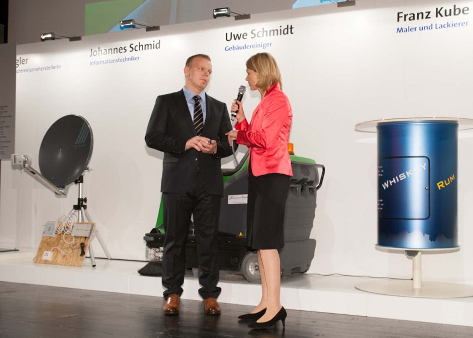 Die Jahresbestmeister auf der Meisterfeier 2012 der Handwerkskammer für München und Oberbayern.