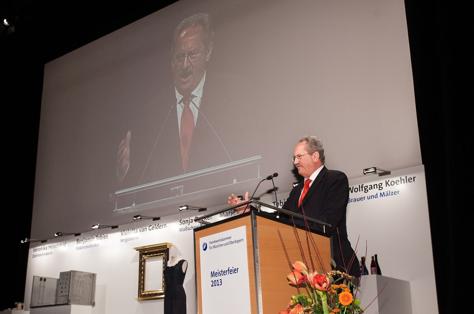 Bilder während der Meisterfeier 2013 am 30. November im ICM Bilder während der Meisterfeier 2013 am 30. November im ICM