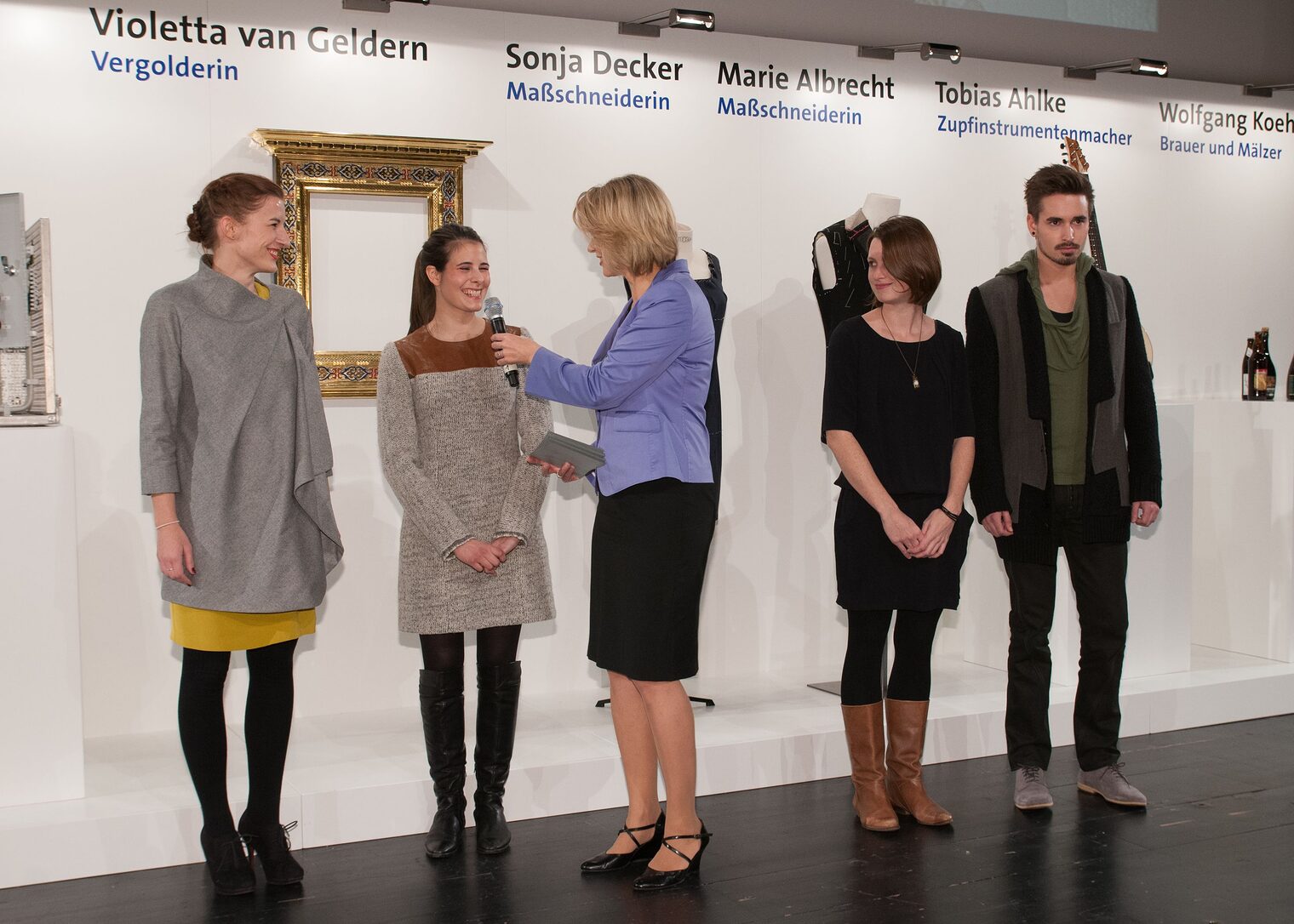 Bilder während der Meisterfeier 2013 am 30. November im ICM Bilder während der Meisterfeier 2013 am 30. November im ICM