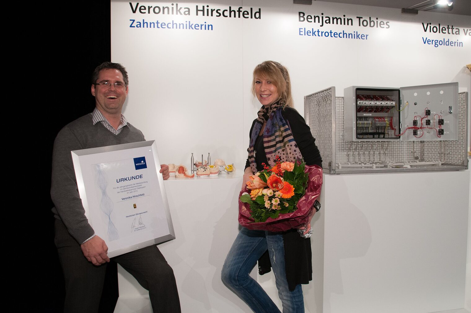 Bilder während der Meisterfeier 2013 am 30. November im ICM Bilder während der Meisterfeier 2013 am 30. November im ICM
